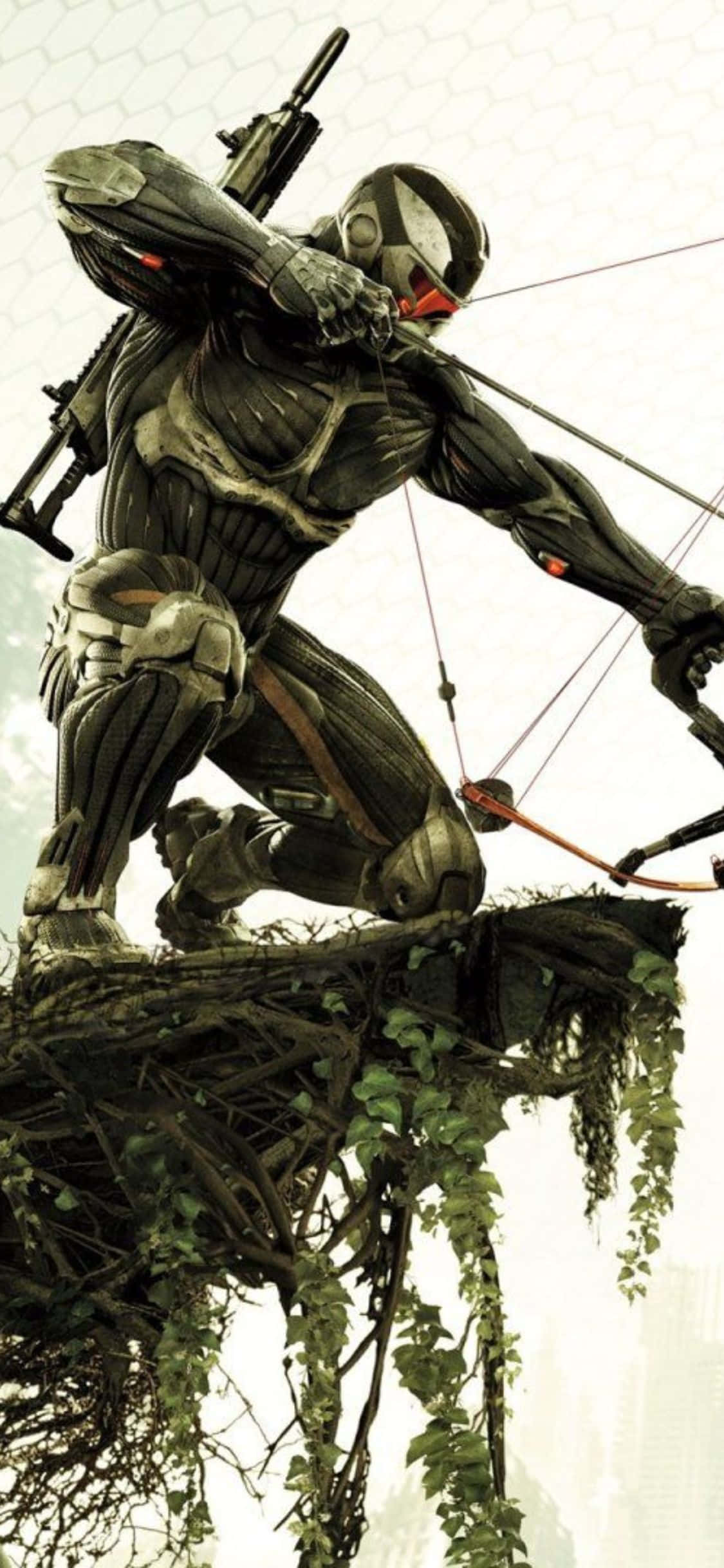 আইফোন X Crysis 3 Bow Liberty ব্যাকগ্রাউন্ড ওয়ালপেপার