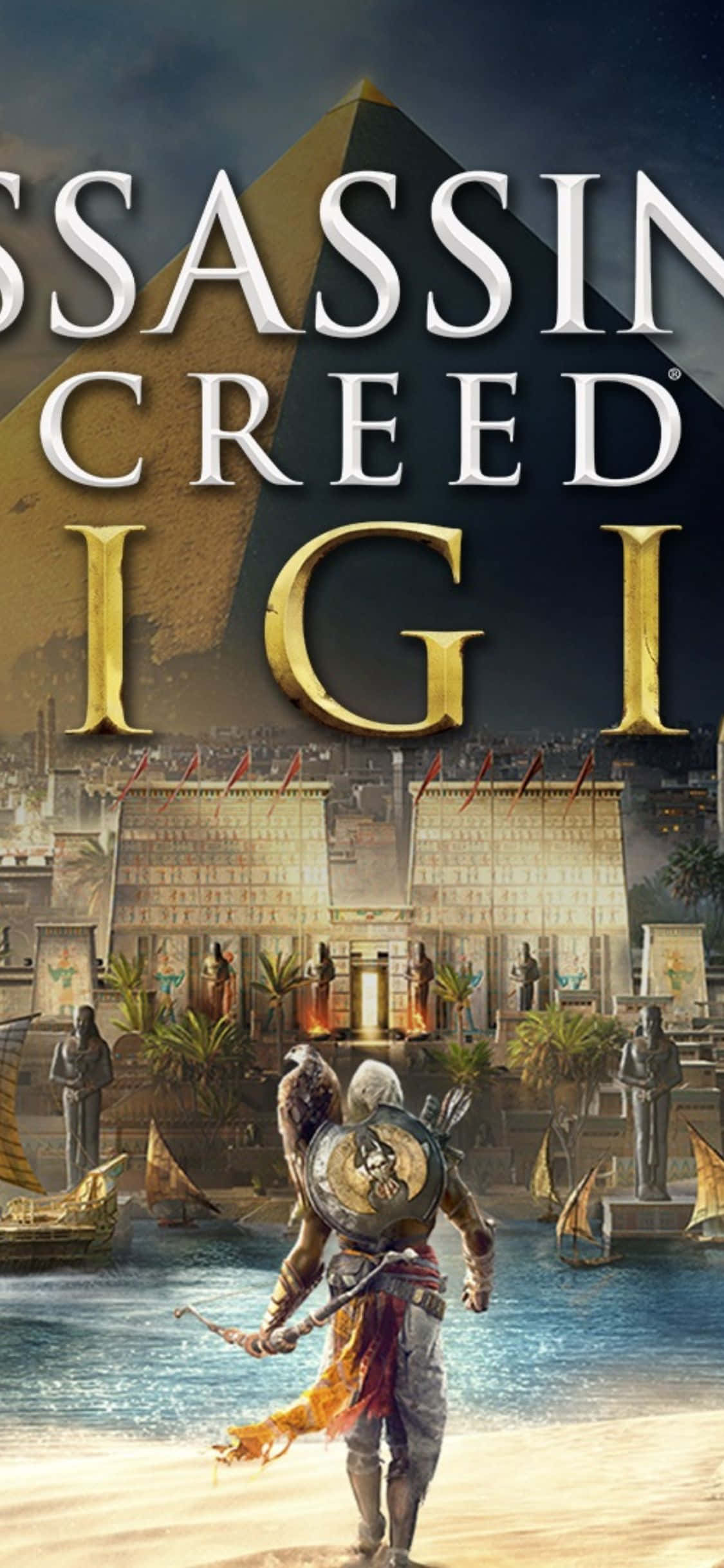 আইফোন X এবং Assassin's Creed Origins-এর সাথে আপনার গেমিং অভিজ্ঞতাকে অন্য স্তরে নিয়ে যান ওয়ালপেপার