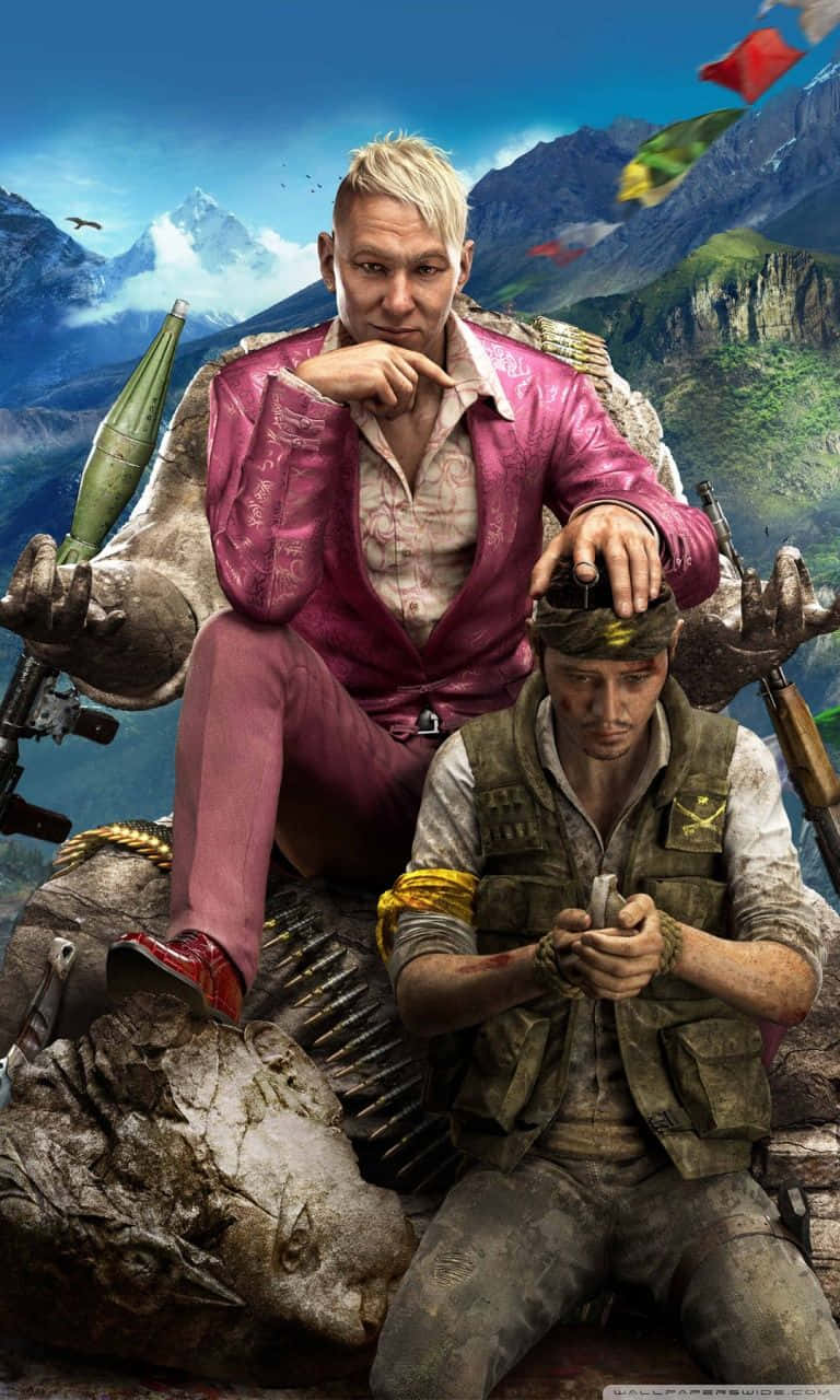 আইফোন Xs-এ Far Cry 3-এর রোমাঞ্চ উপভোগ করুন ওয়ালপেপার