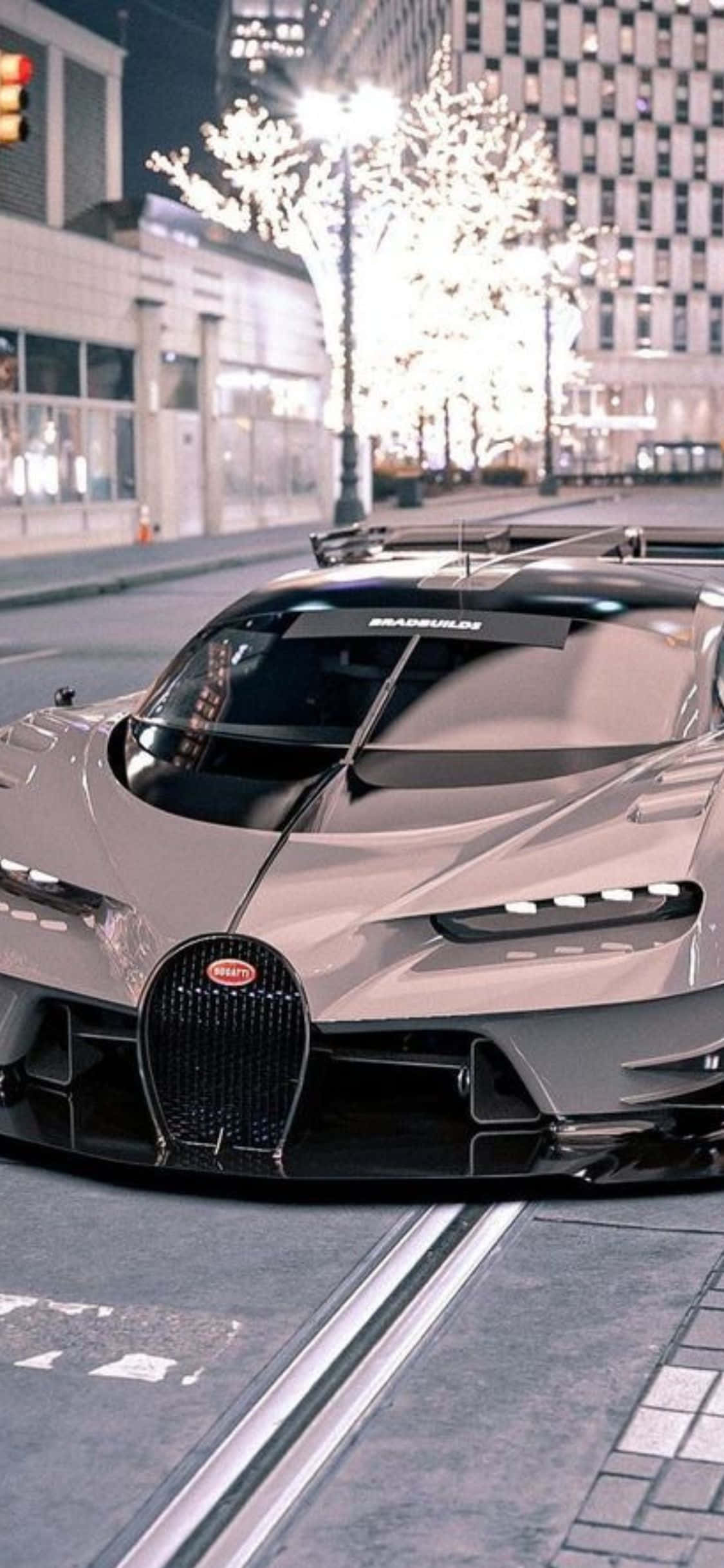 আইফোন Xs এবং Bugatti এর স্টাইল এবং গতি অতুলনীয় ওয়ালপেপার