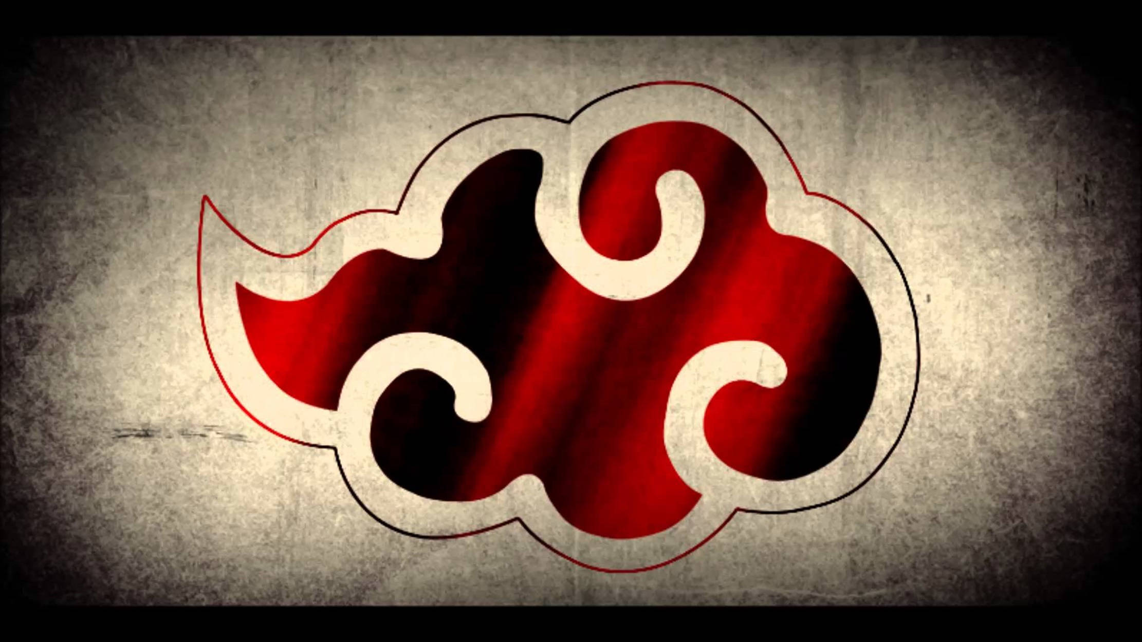 আকাতসুকি লোগো দুই-টোন রঙে ওয়ালপেপার