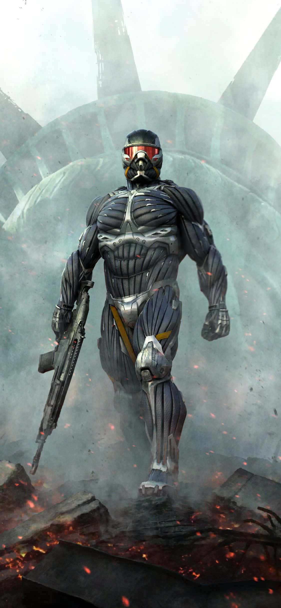 আপনার iPhone X-এ Crysis 3 খেলুন ওয়ালপেপার