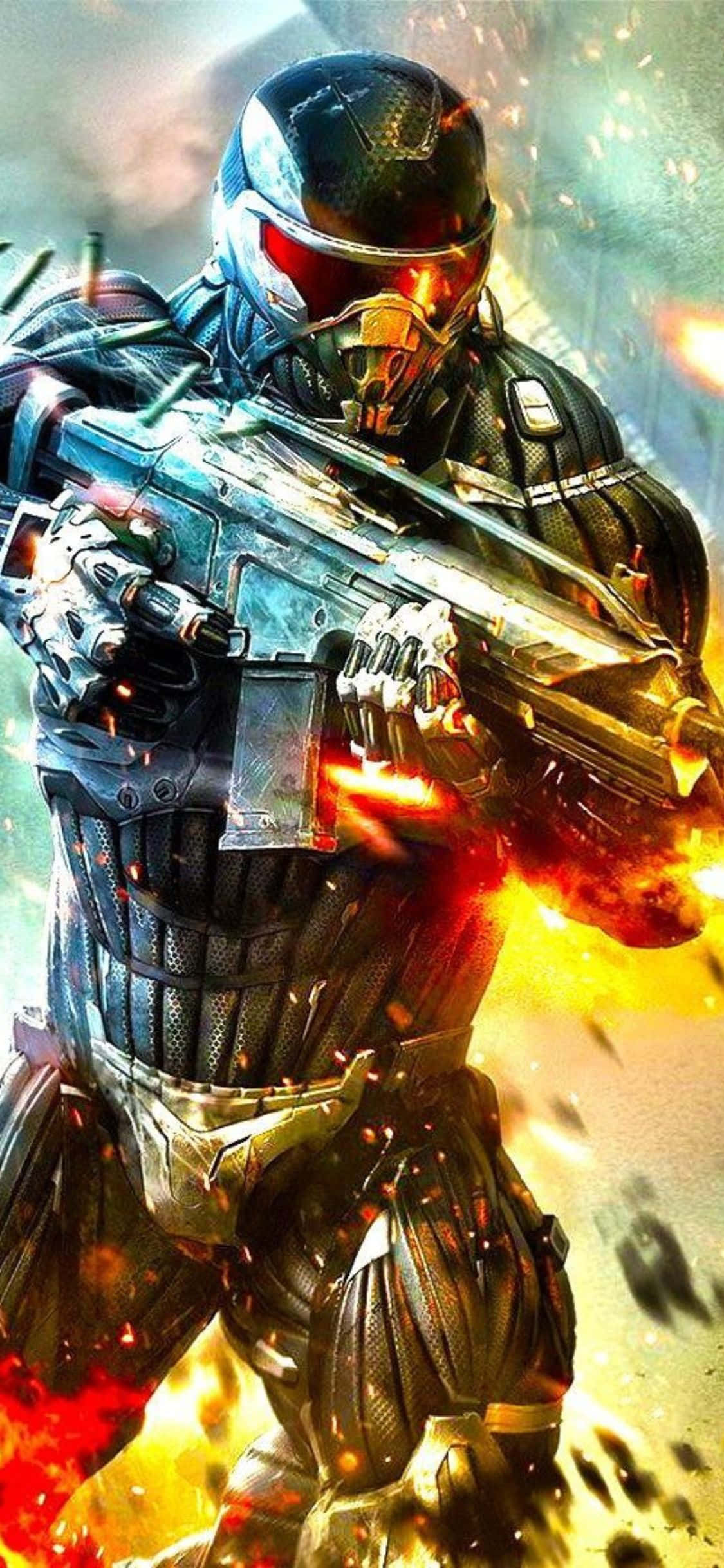 আপনার সর্বশেষ iPhone X-এ Crysis 3 উপভোগ করুন ওয়ালপেপার