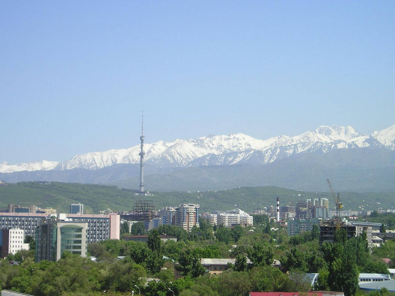 আলমাটি শহর, কাজাখস্তান ওয়ালপেপার