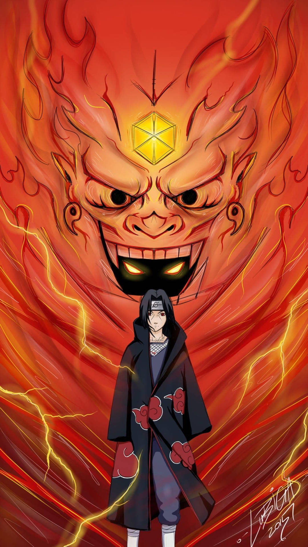 1280x2276 Itachi Susanoo Wallpaper
