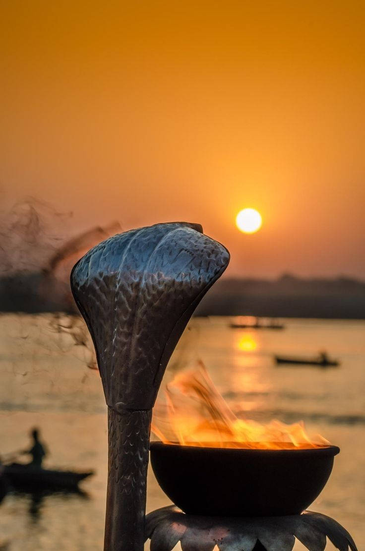 উজ্জয়িনী মহাকাল সাপের মূর্তি ওয়ালপেপার