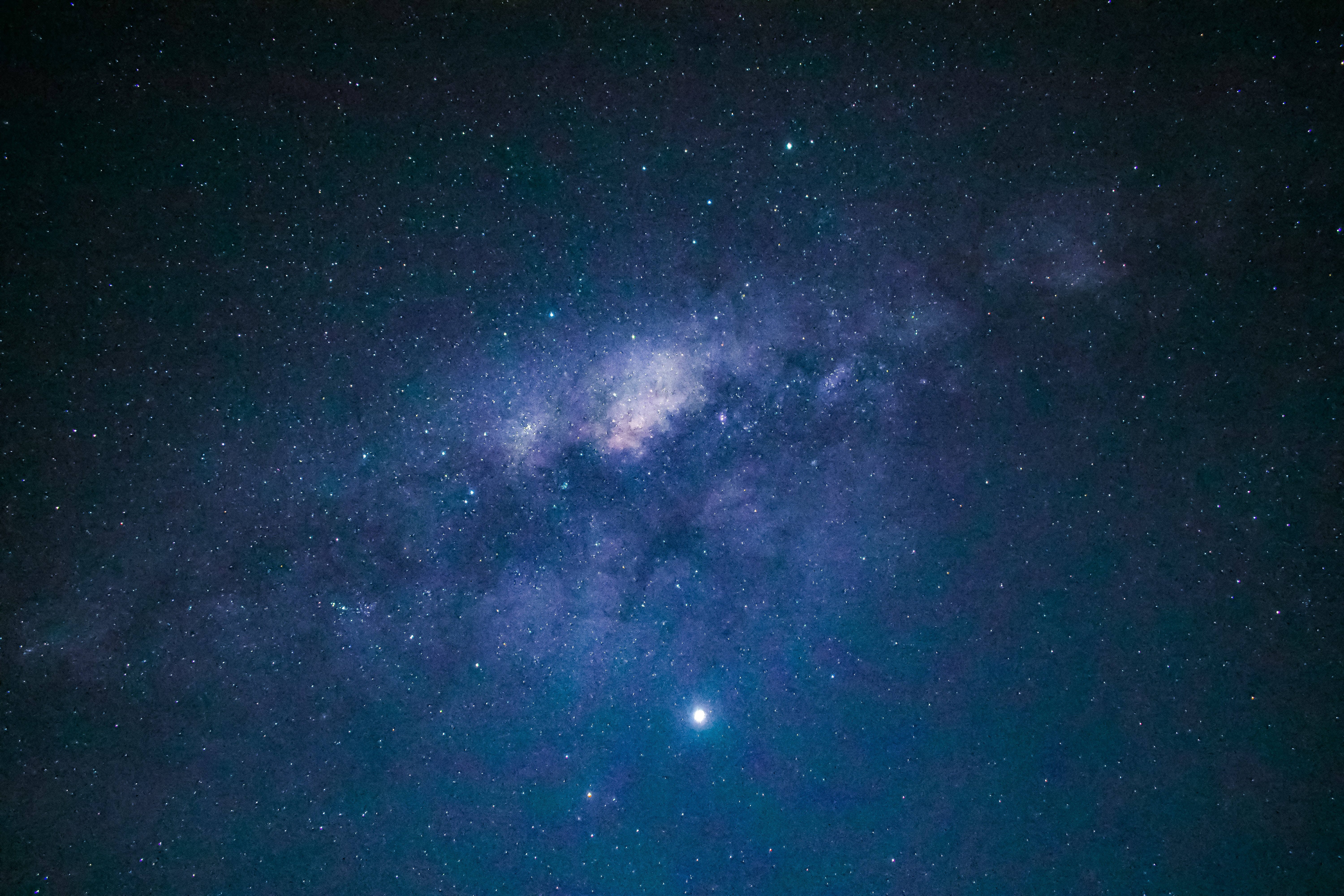 উজ্জ্বল নক্ষত্রময় আকাশ ওয়ালপেপার
