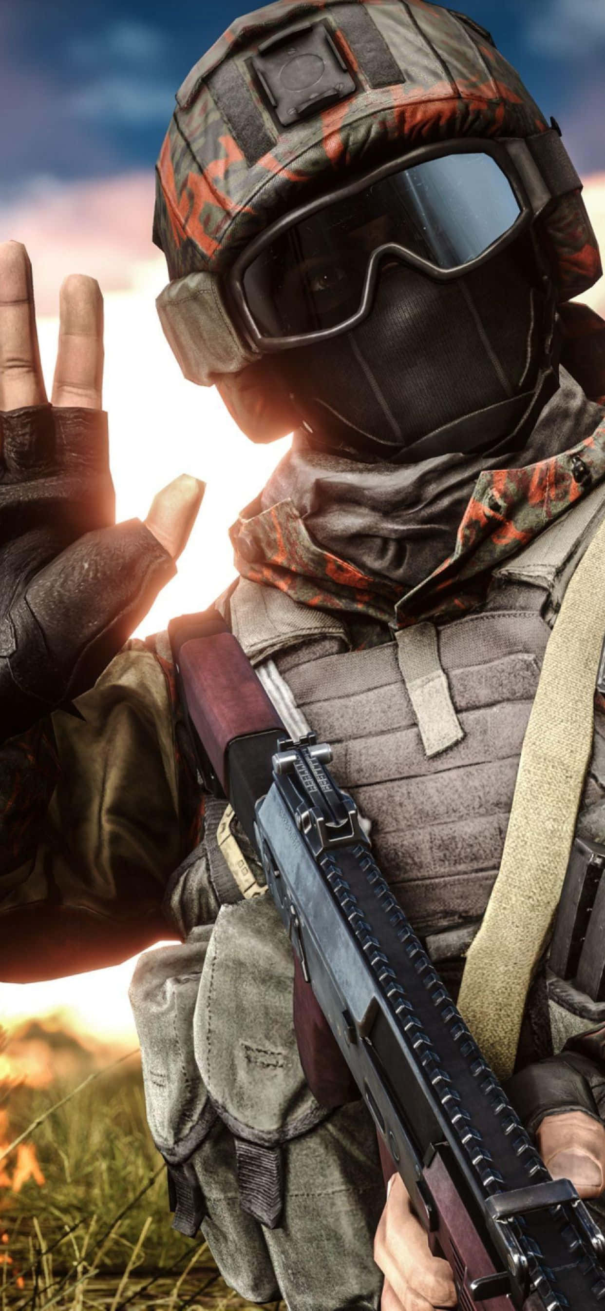 এইচডি Battlefield V-এ নায়ক হোন ওয়ালপেপার