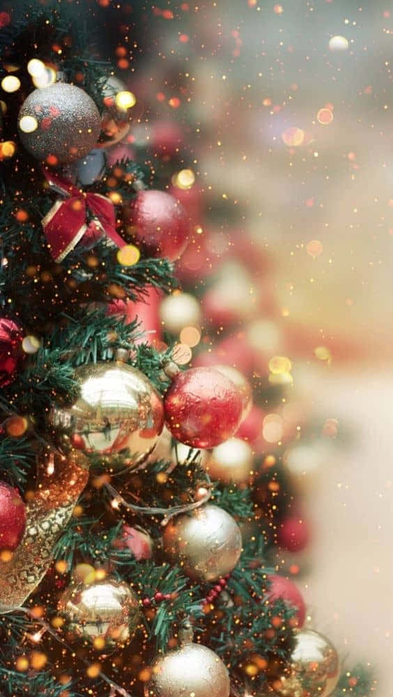“একটি নিখুঁত সাদা বড়দিনের দৃশ্য” ওয়ালপেপার