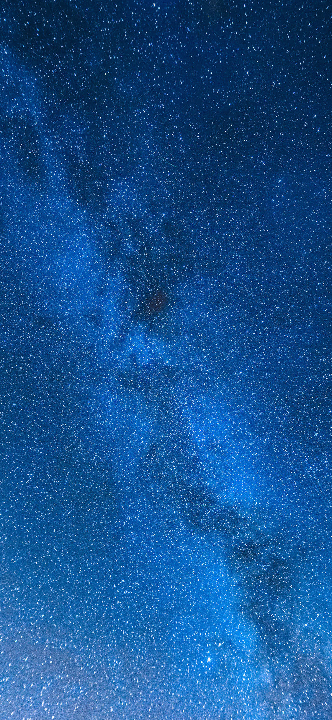 নীল Galaxy iPhone এর সাথে অন্য জগতে পাড়ি দিন! ওয়ালপেপার