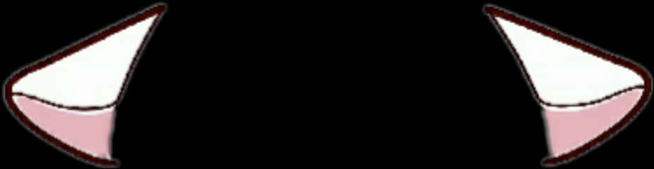 কার্টুন বিড়ালের কানের গ্রাফিক ওয়ালপেপার