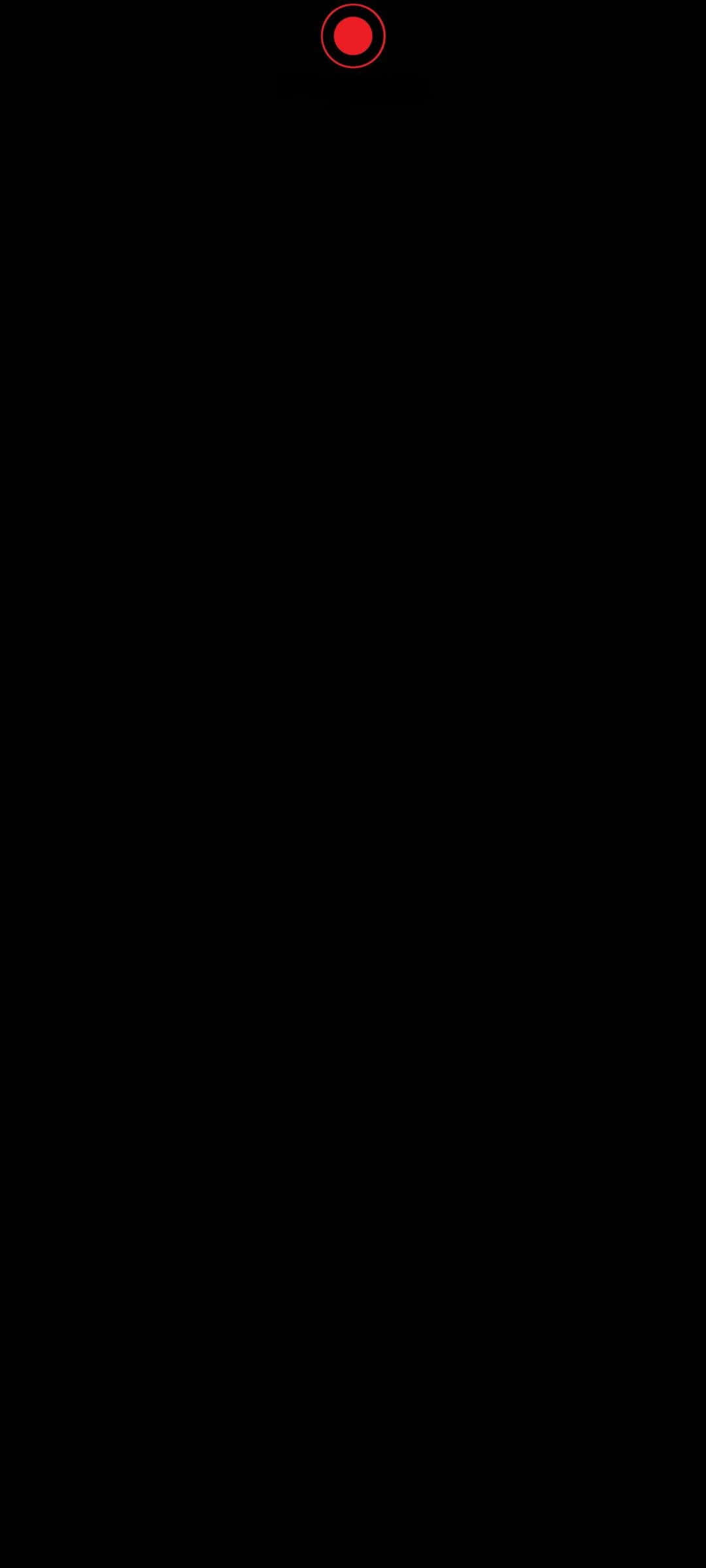 কালো পটভূমিতে একটি লাল বৃত্ত ওয়ালপেপার