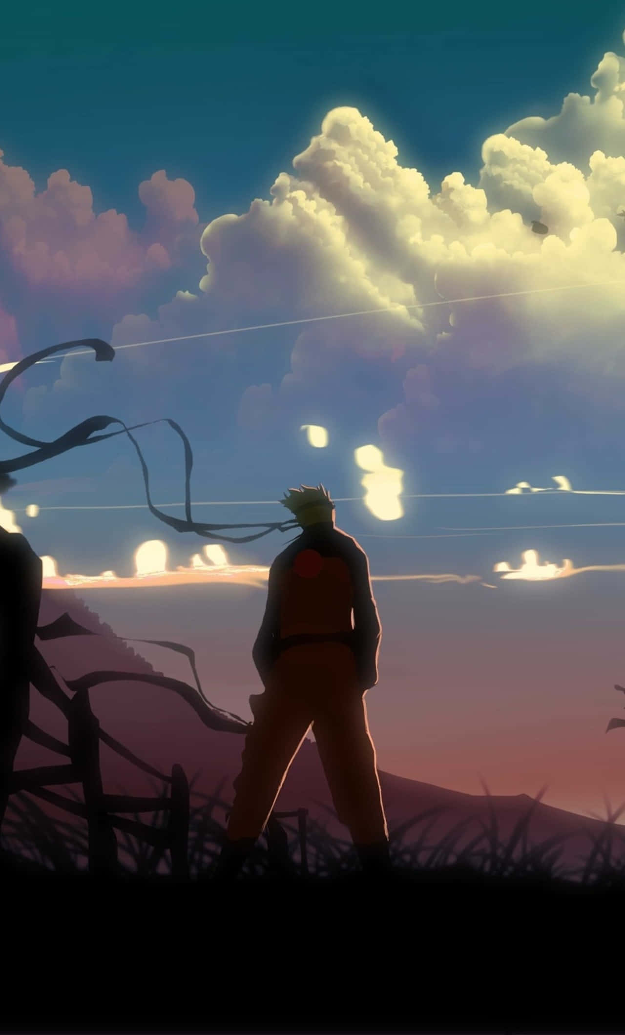 "কুল অ্যানিমে আইফোন ব্যাকগ্রাউন্ড" ওয়ালপেপার