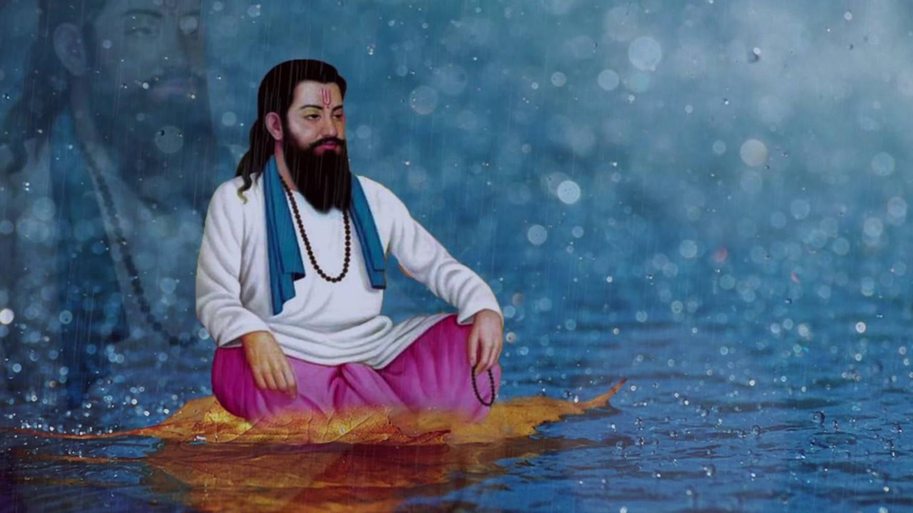 গুরু রবিদাসের শান্ত প্রতিকৃতি, ভক্তি আন্দোলনের সাধক ওয়ালপেপার