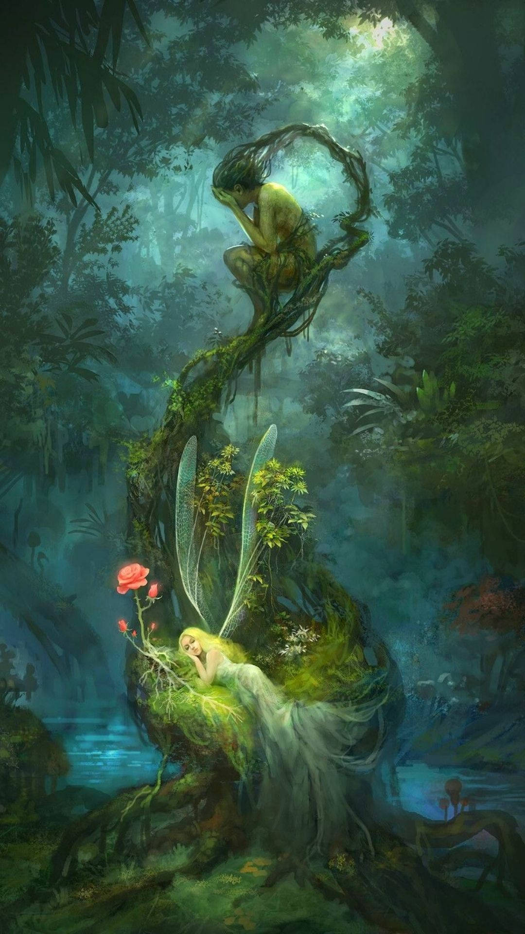 ঘুমন্ত পরীর নান্দনিকতা ওয়ালপেপার
