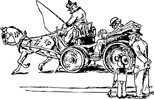 ঘোড়ার কালো সিলুয়েট ওয়ালপেপার