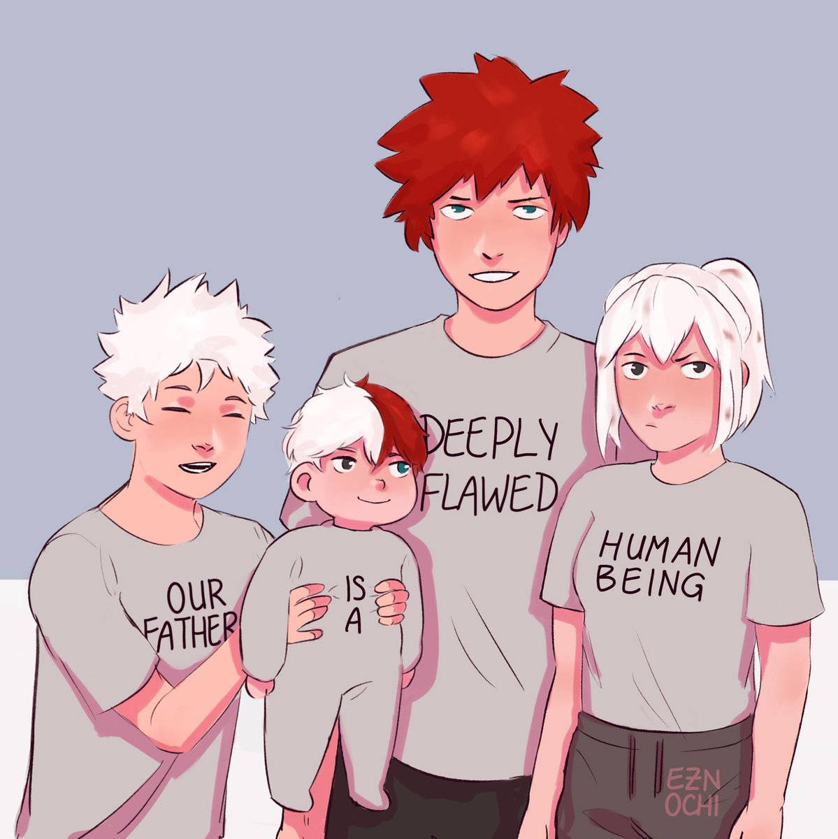 টোডোরোকি পরিবারের স্টেটমেন্ট শার্ট ওয়ালপেপার