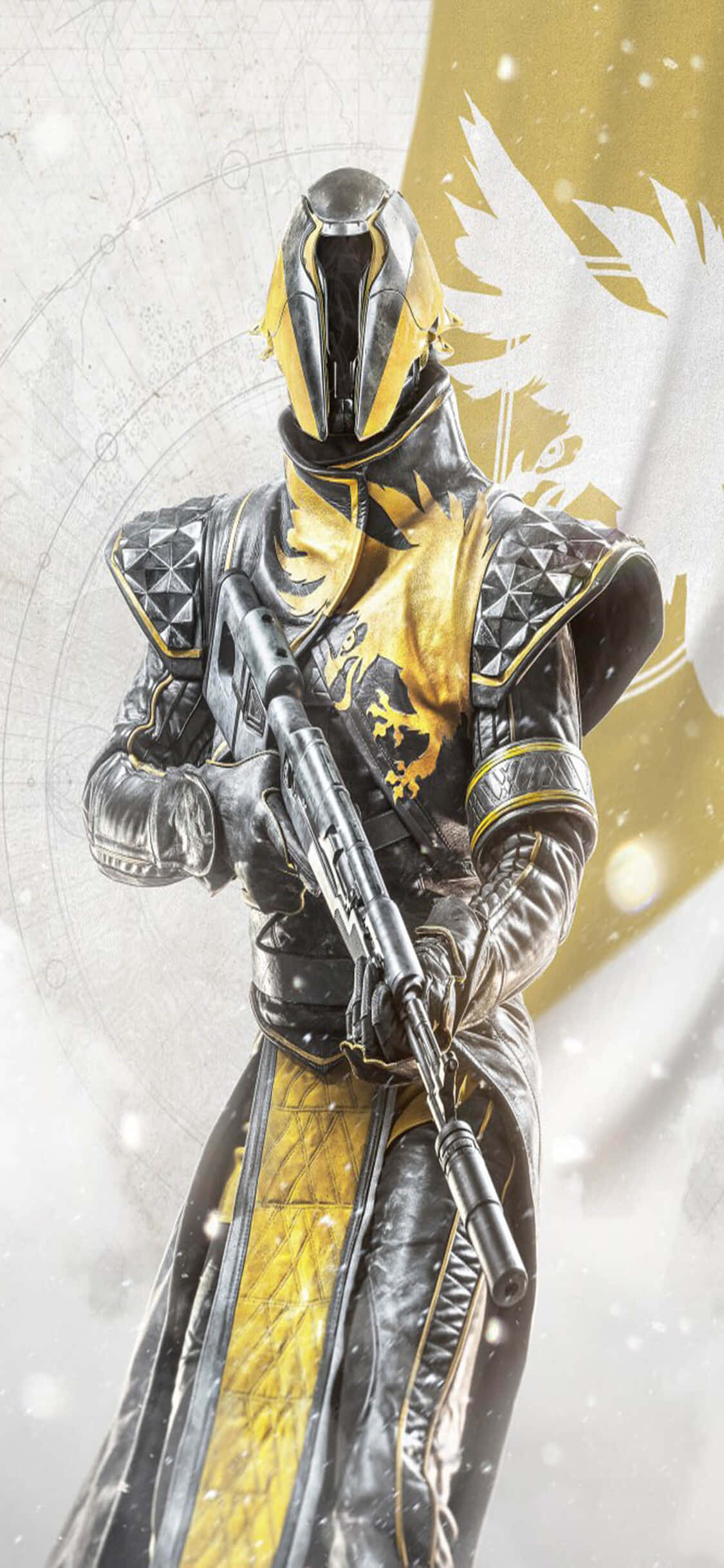 Destiny 2 iPhone Xs-এর সাথে আপনার অভিযোজনকে শক্তিশালী করুন ওয়ালপেপার