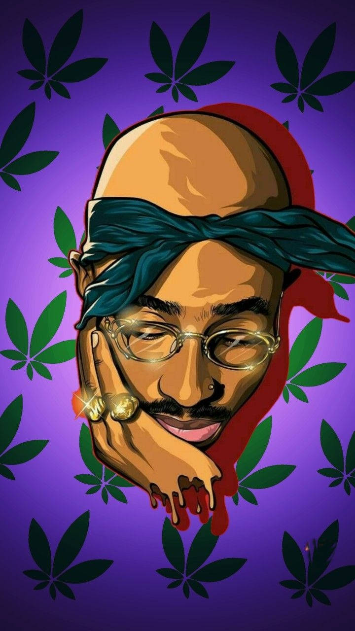 ডোপ টুপাক আইফোন স্ক্রিনসেভার ওয়ালপেপার