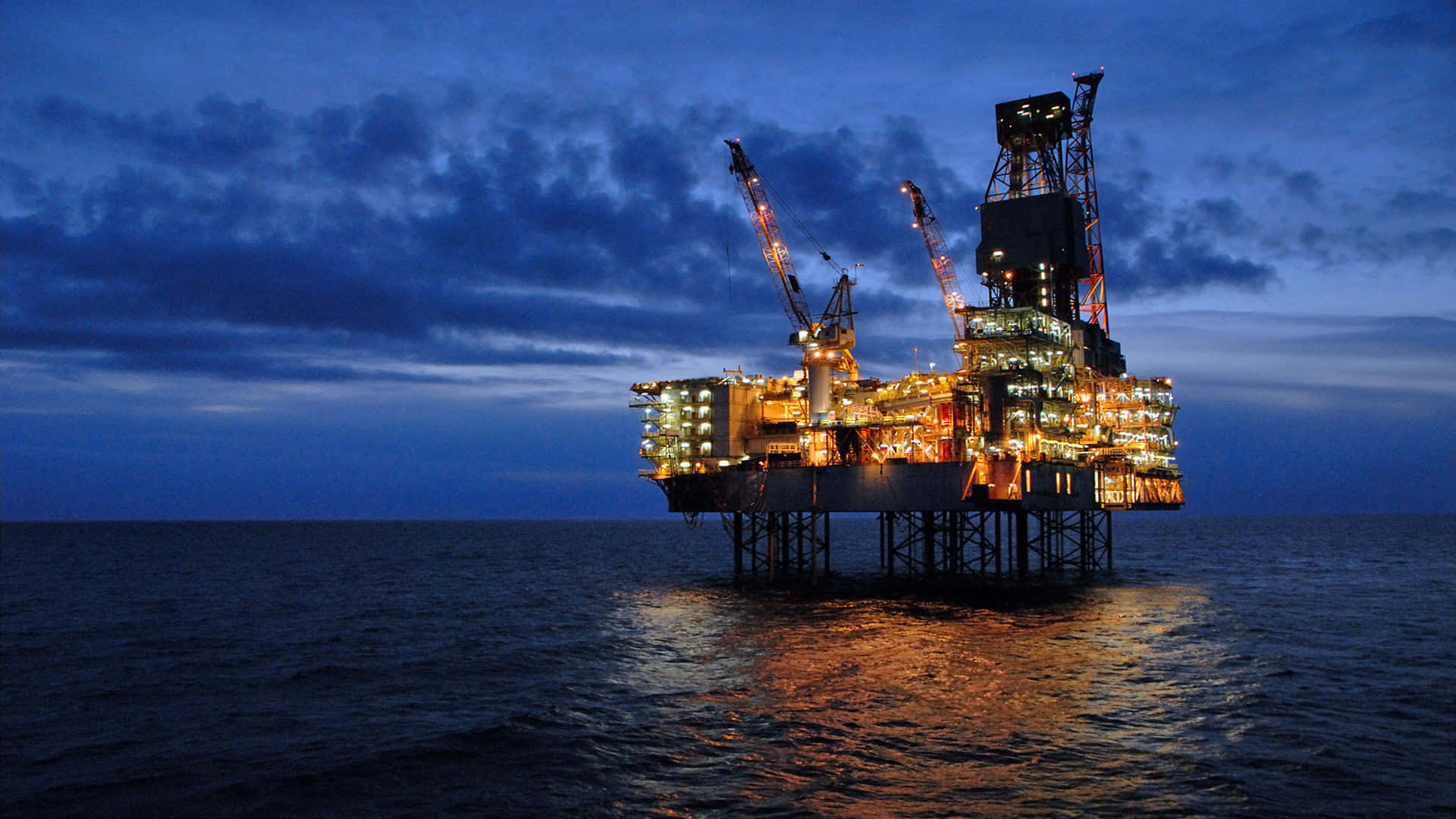 নরওয়ে সঙ্কুচিত বছর বড় শুরু তেলের প্ল্যাটফর্ম ওয়ালপেপার
