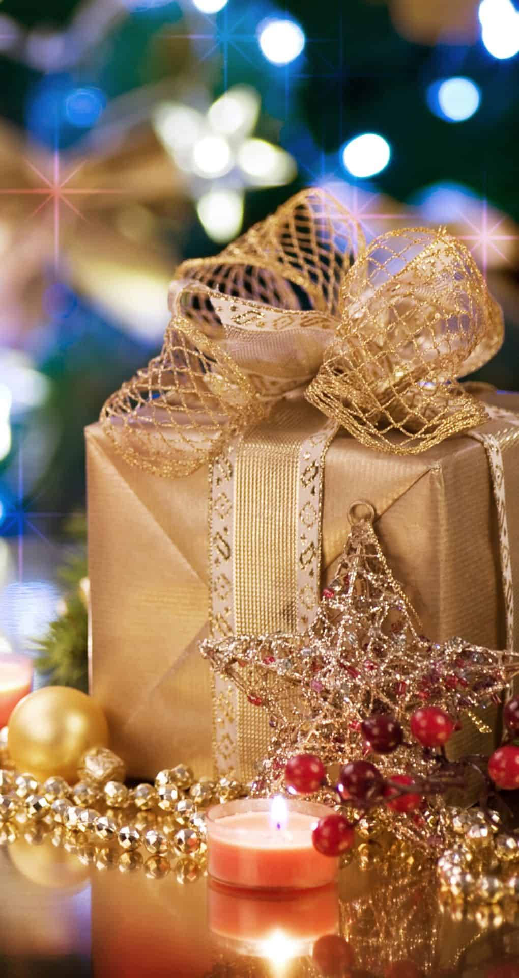 নান্দনিক ক্রিসমাস আইফোন ওয়ালপেপার