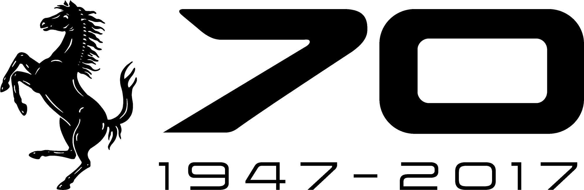 ফেরারি ৭০তম বার্ষিকী লোগো ওয়ালপেপার