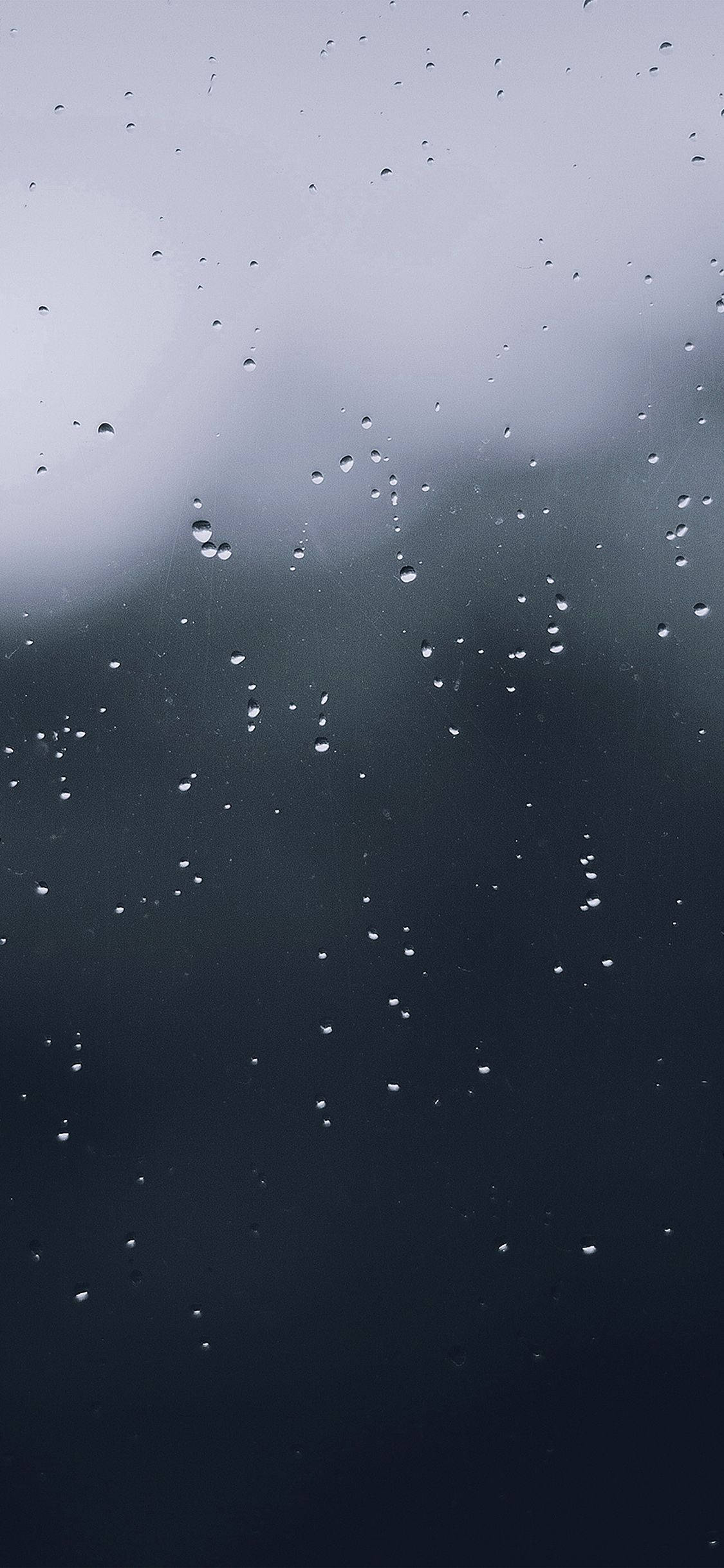 বৃষ্টির ফোঁটা সাধারণ আইফোন ওয়ালপেপার