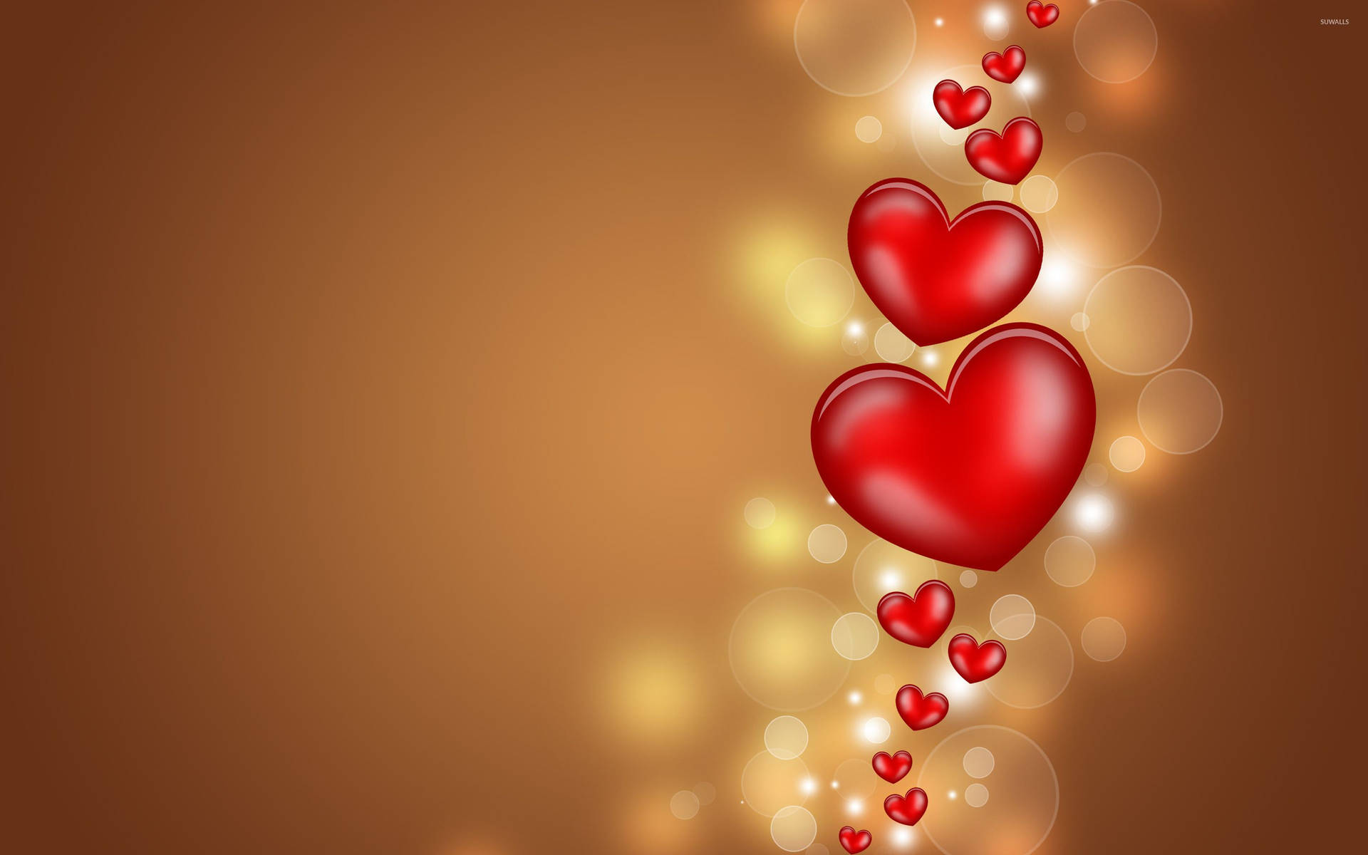 2880x1800 ভাসমান হৃদয় ওয়ালপেপার - ছুটির ওয়ালপেপার