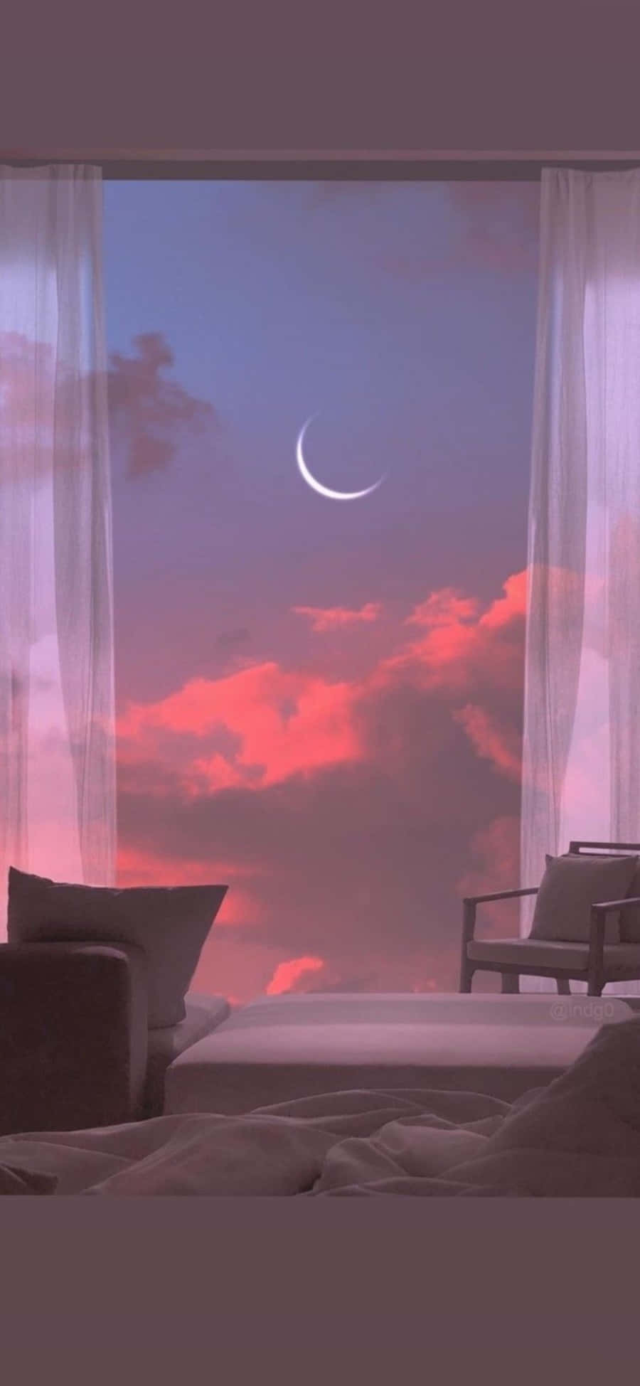 মন্ত্রমুগ্ধকর সূর্যাস্তের আকাশ ওয়ালপেপার