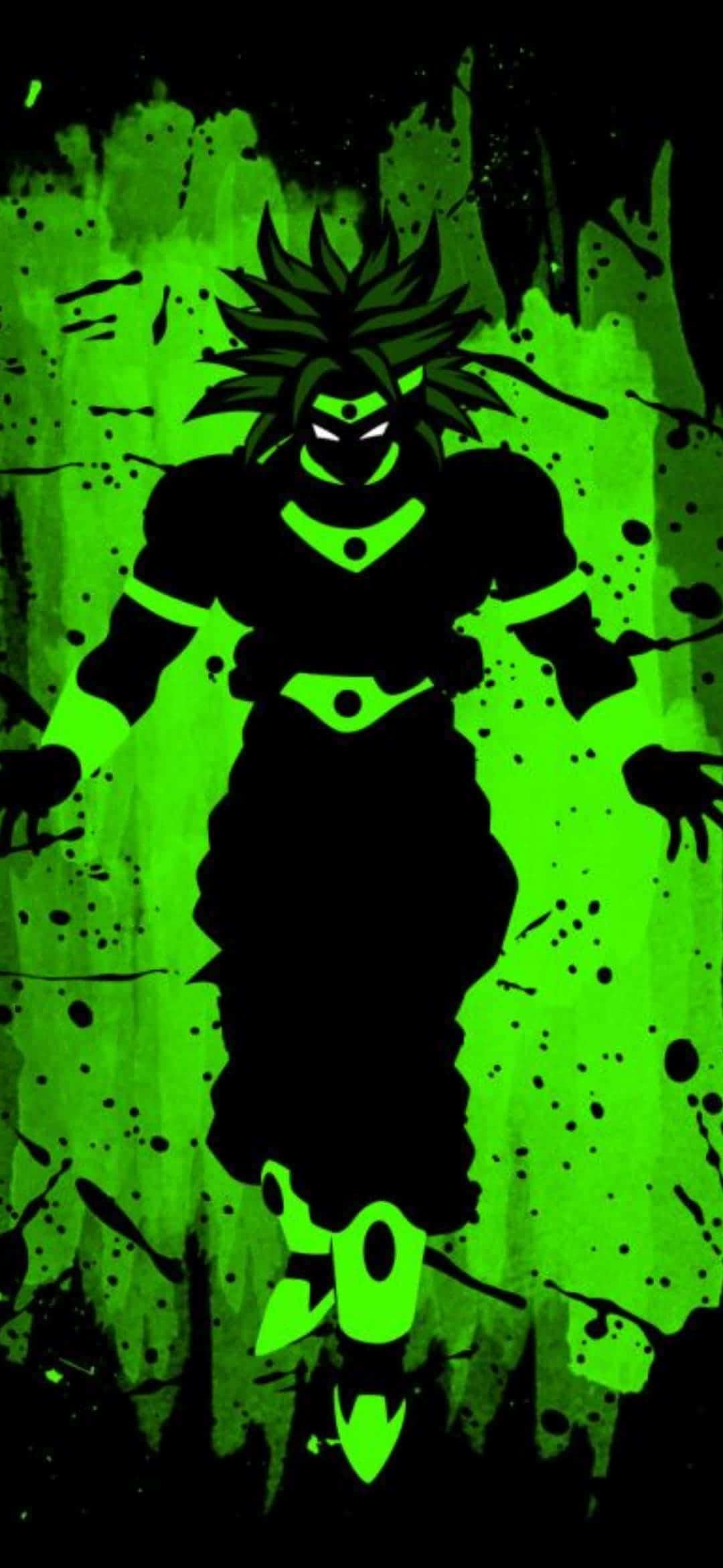 মসৃণ Broly iPhone ডিসপ্লেতে সহজে স্ক্রোল করুন ওয়ালপেপার