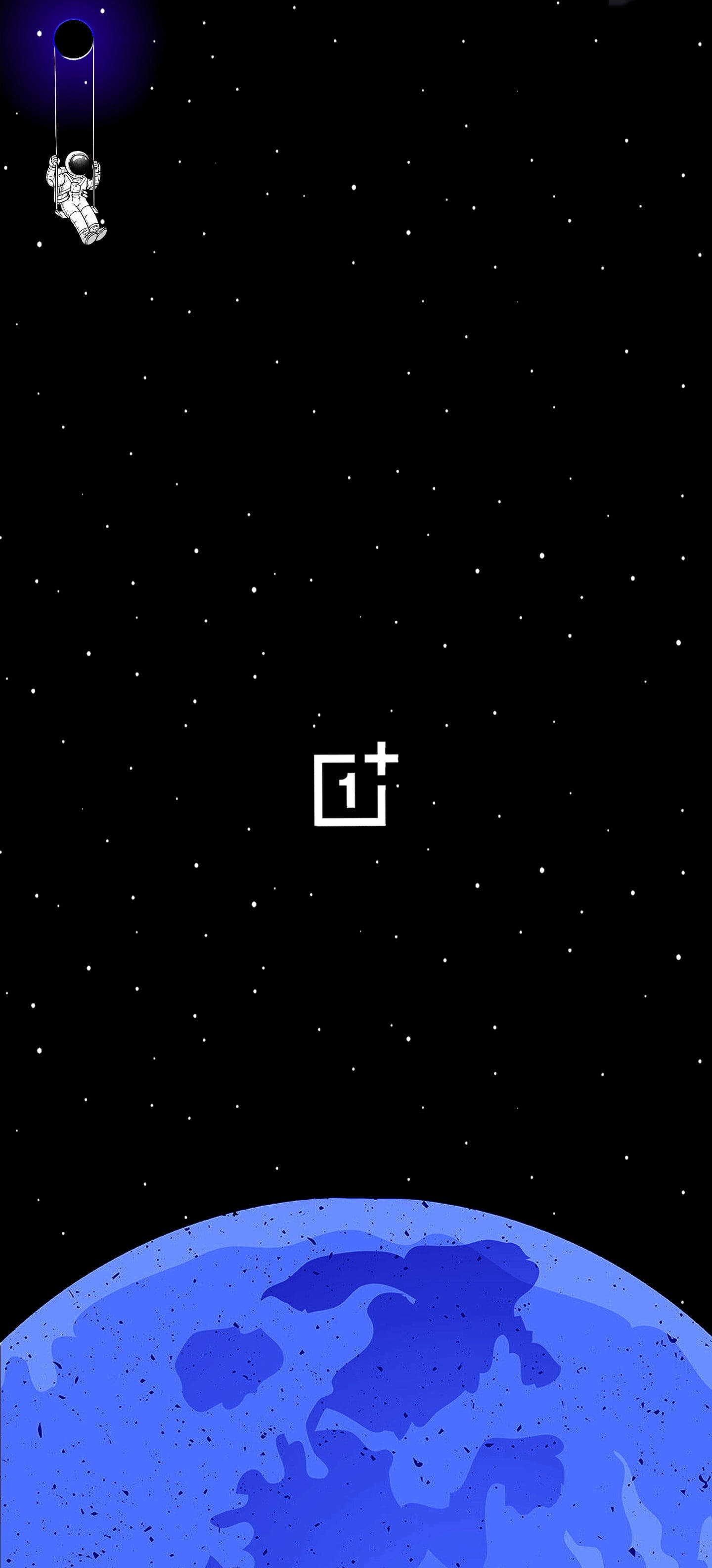 মহাকাশে OnePlus Nord লোগো ওয়ালপেপার
