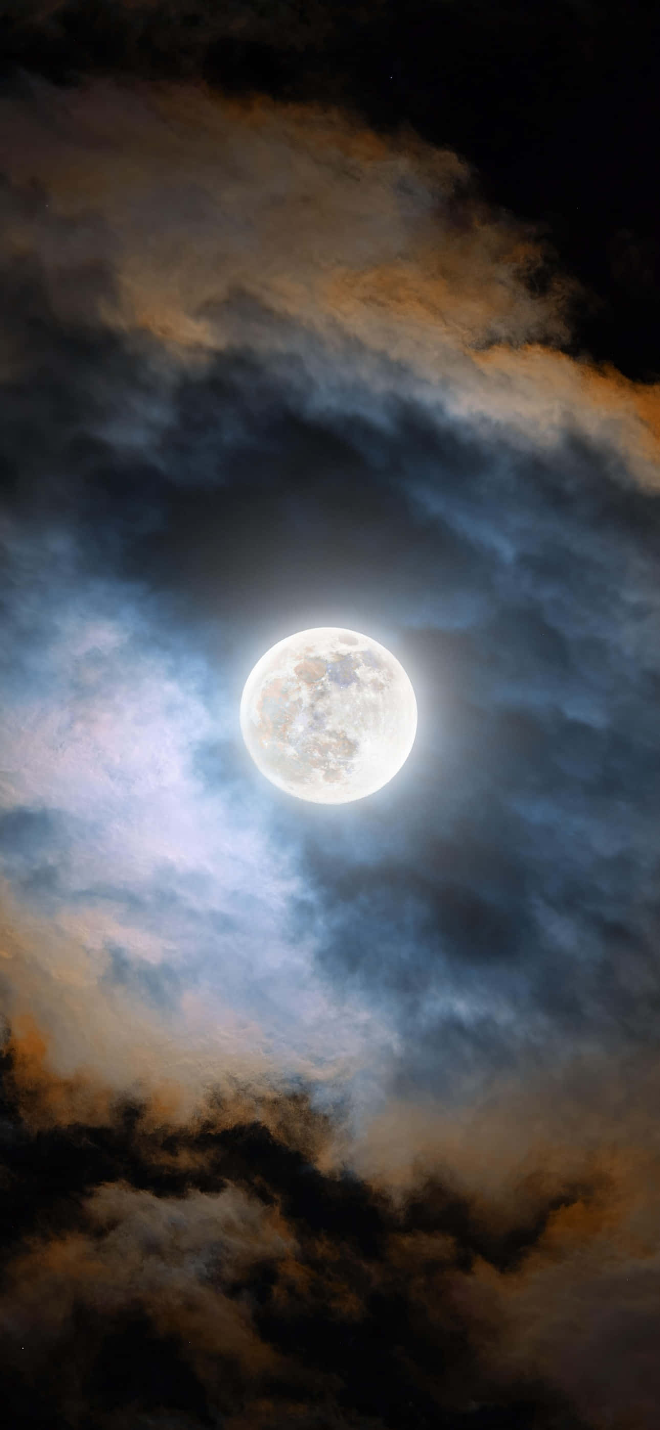মহিমান্বিত পূর্ণিমার আকাশ ওয়ালপেপার