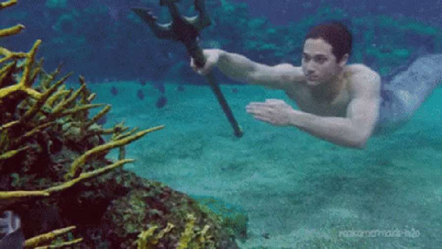 মোহনীয় মৎসকন্যা শিল্পকর্ম ওয়ালপেপার