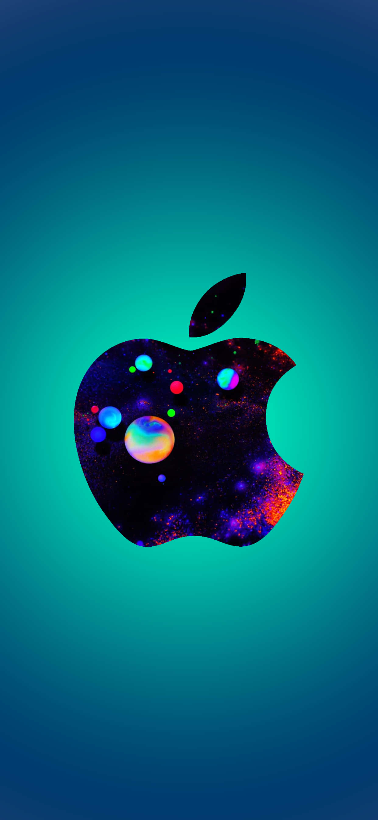 মোহনীয় রঙিন বোকেহ অ্যাপল iPhone HD ওয়ালপেপার
