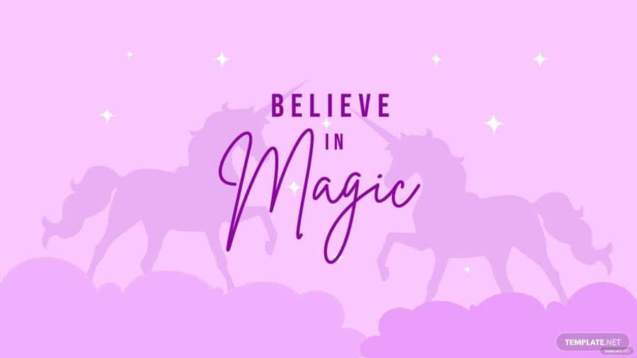 রঙিন জাদুকরী ইউনিকর্নের স্বপ্ন 🦄 ওয়ালপেপার