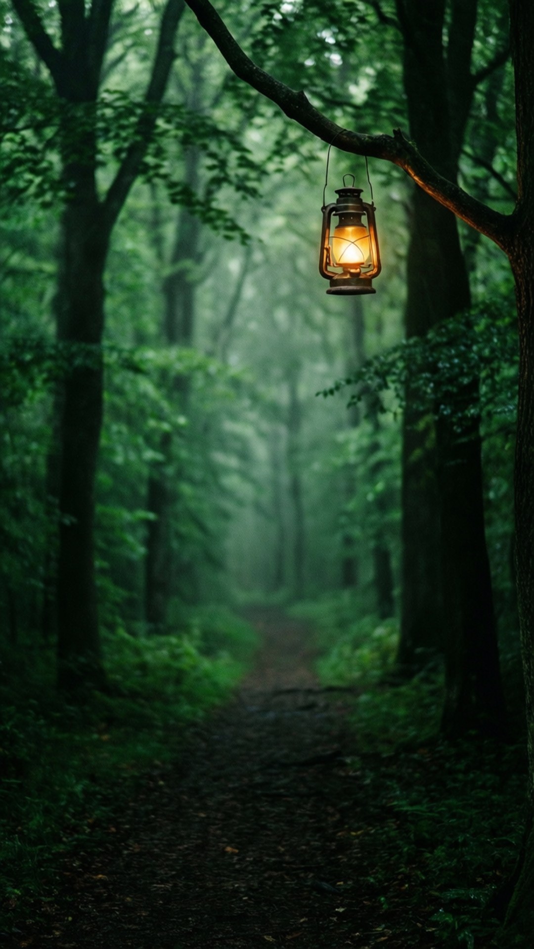 লণ্ঠন বনপথ ওয়ালপেপার