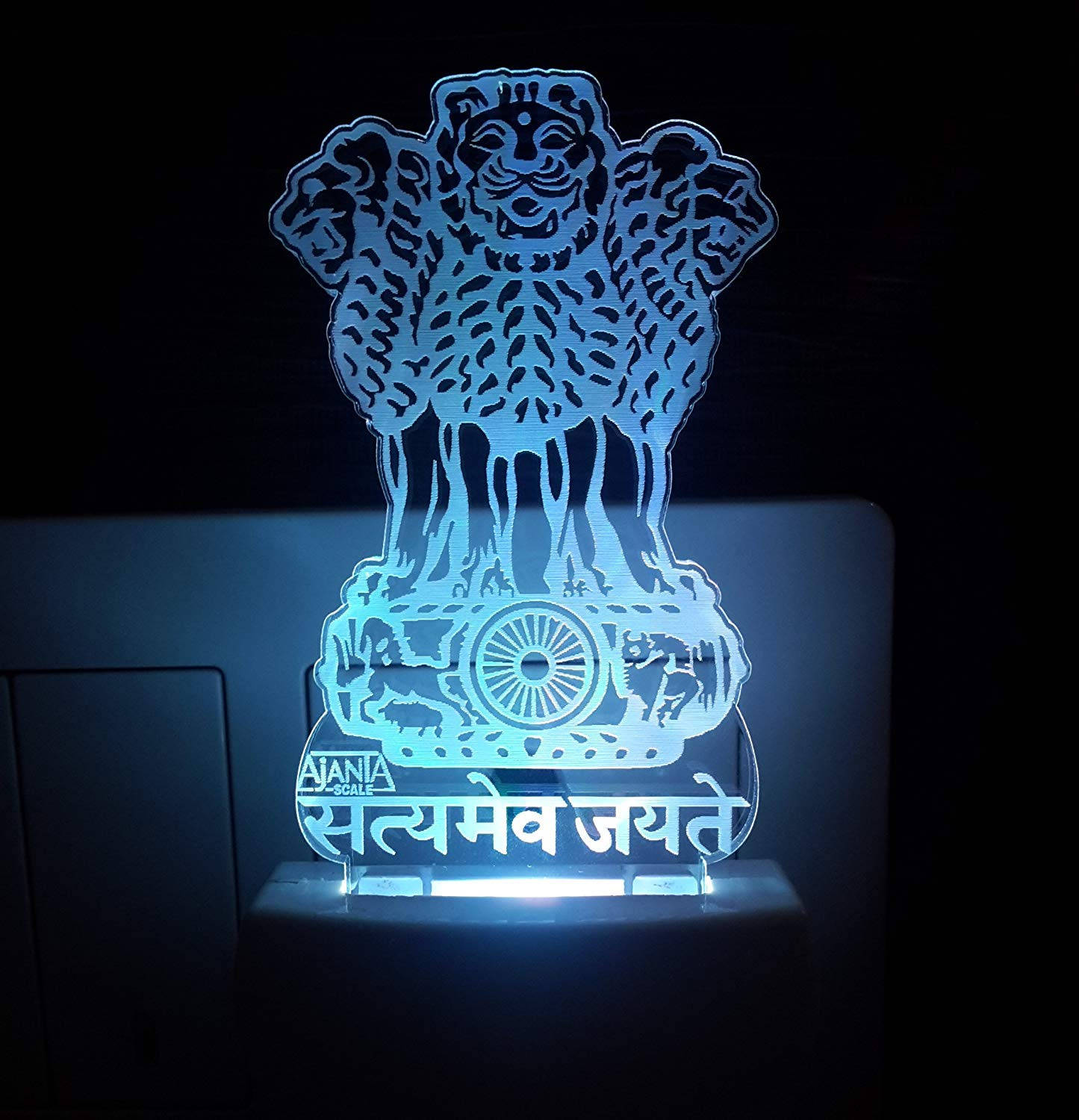 সত্যমেব জয়তে এক্রাইলিক শিল্পকর্ম ওয়ালপেপার