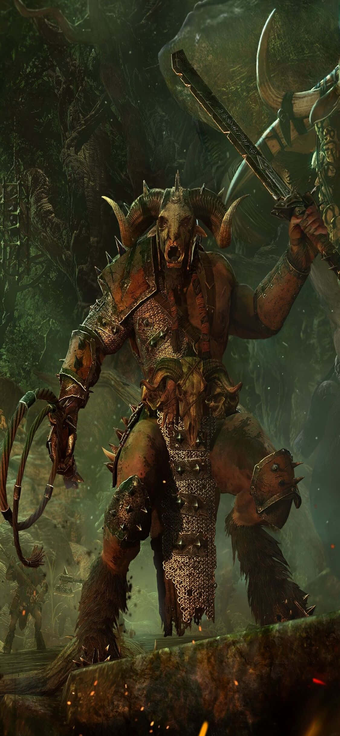 "সর্বশেষ আইফোন X এর সাথে Total War: Warhammer-এর রোমাঞ্চকর জগত উন্মোচন করুন" ওয়ালপেপার