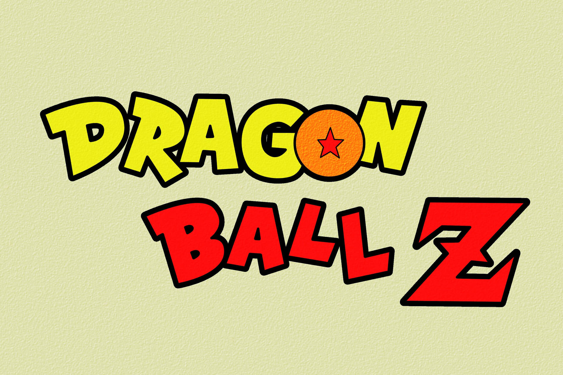 সুন্দর Dbz লোগো — ড্রাগন বল জেড ওয়ালপেপার
