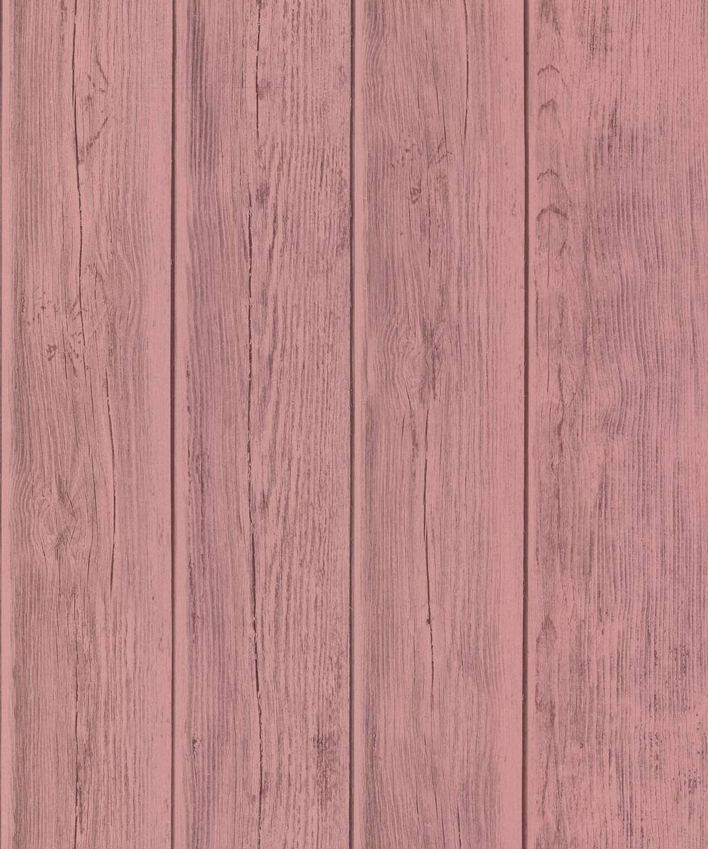 সুন্দর কাঠের প্ল্যাঙ্ক দেয়ালের বিপরীতে নরম গোলাপি সোনালি ব্যাকড্রপ ওয়ালপেপার