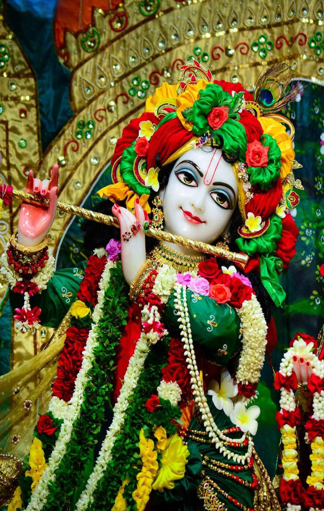 সুন্দর কৃষ্ণ আধ্যাত্মিক ভগবান ওয়ালপেপার