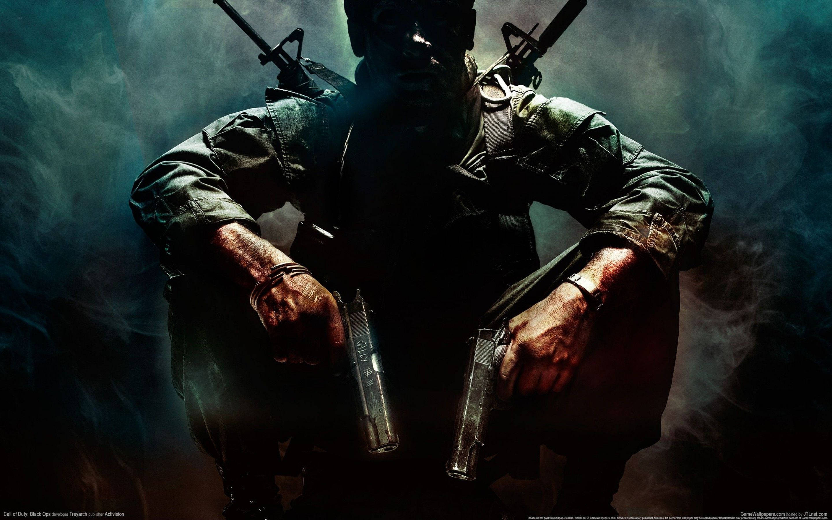 সেরা 3D গেমিং COD: Black Ops ওয়ালপেপার