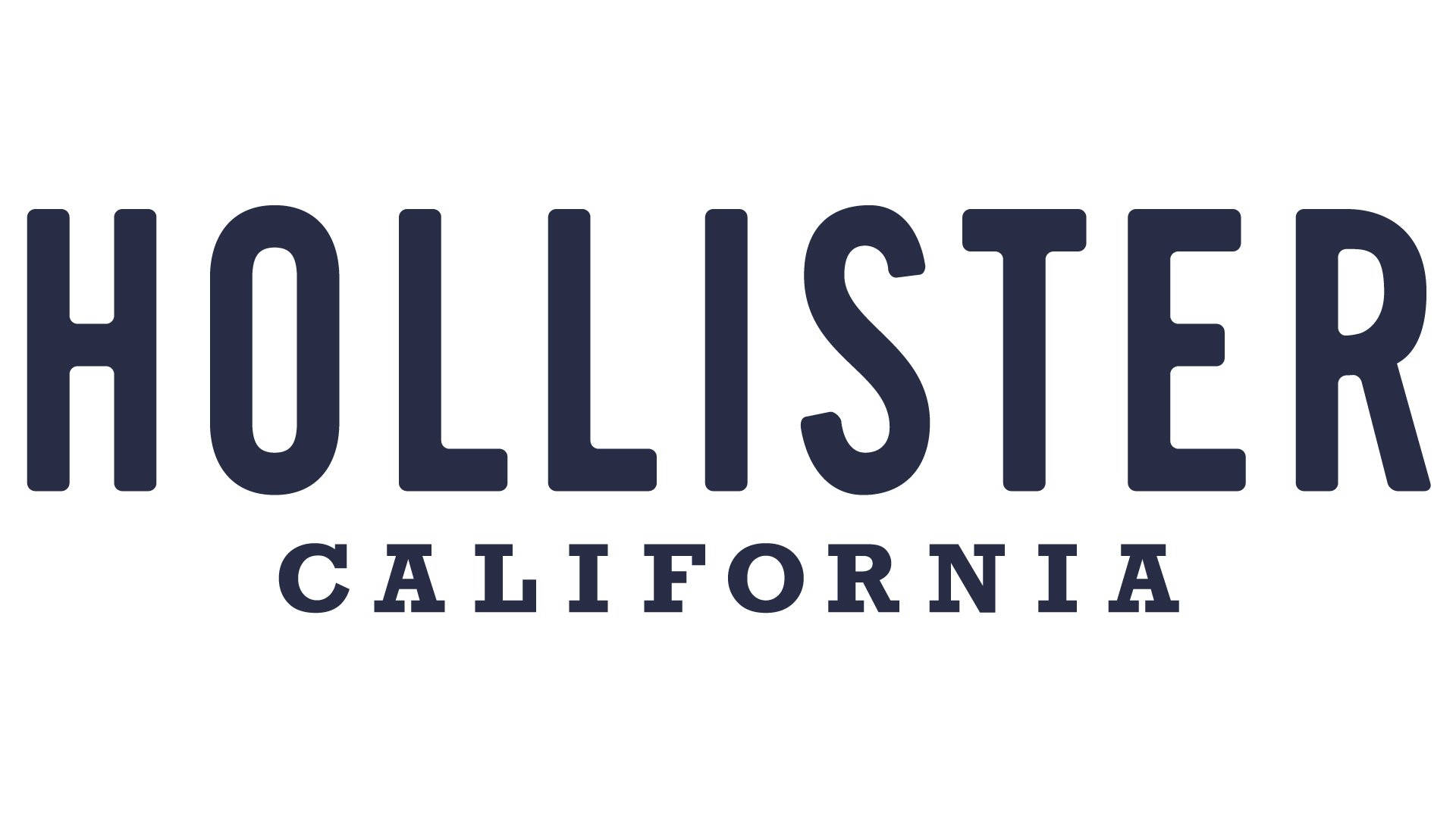 Hollister মিনিমালিস্ট ক্লিন লোগো ওয়ালপেপার