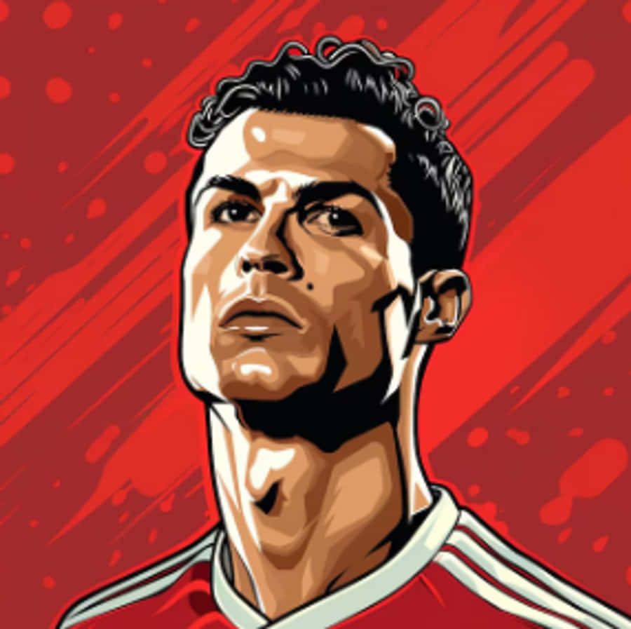 ক্রিস্টিয়ানো রোনালদো, Cr7, ফুটবল, গোট, রোনালদো, লাল, শক্তিশালী, সকার, নান্দনিক