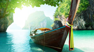 8k 7680x4320 আল্ট্রা এইচডি রেজোলিউশন ডেস্কটপ বোট — 7680x4320 ওয়ালপেপার