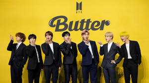 BTS 데스크톱 버터 배경화면 — বিটিএস ডেস্কটপ ওয়ালপেপার