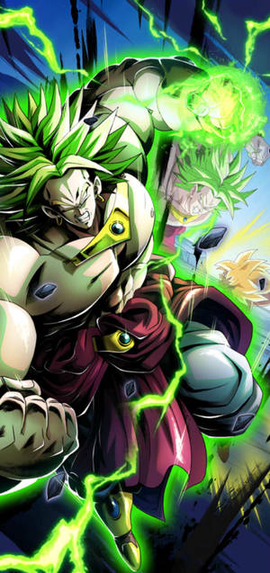 DBZ ব্রোলি SSJ ফুল পাওয়ার ওয়ালপেপার। — আইফোন এয়ার ওয়ালপেপার