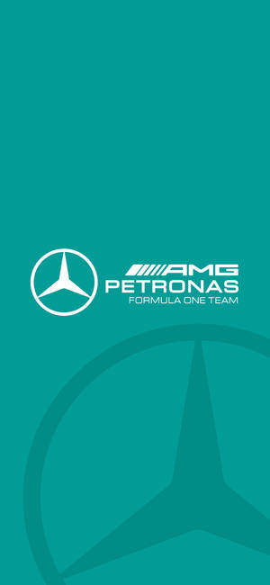 F1 iPhone AMG Petronas টিল লোগো — 1320x2868 ওয়ালপেপার