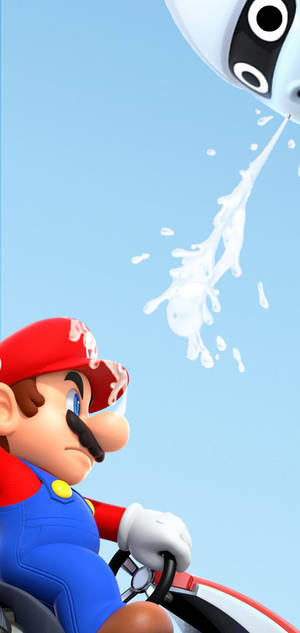 3D Galaxy S10 Plus Super Mario ওয়ালপেপার — আইফোন ১৫ প্রো ম্যাক্স ওয়ালপেপার