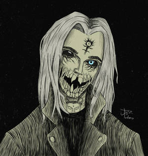 Ghostemane দানব শৈলী — পিক্সেল ১০ প্রো ফোল্ড ওয়ালপেপার